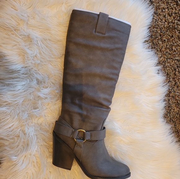 NEW JustFab To The Knee Boots PRICE FIRM - Picture 1 of 5